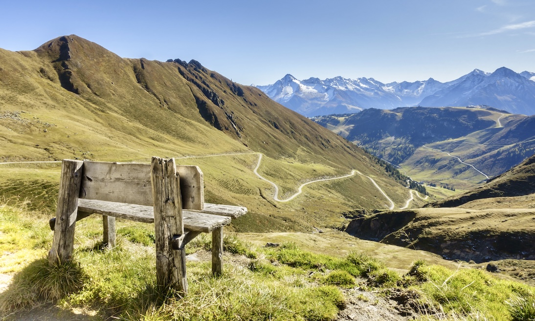 wooden bench